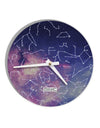 Constellations Color All Over 10 InchRound Wall Clock All Over Print-Wall Clock-TooLoud-White-Davson Sales