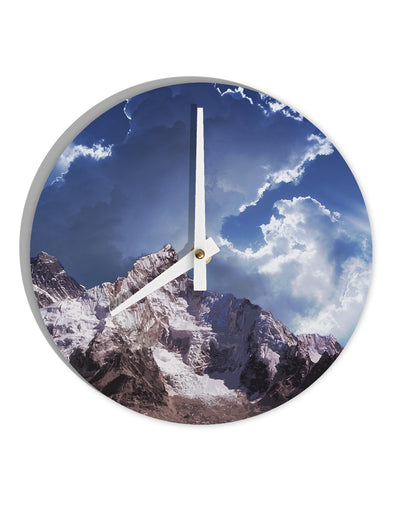 Mountain All Over Print 10 InchRound Wall Clock All Over Print by TooLoud-Wall Clock-TooLoud-White-Davson Sales