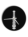 Spine AOP 10 InchRound Wall Clock All Over Print-Wall Clock-TooLoud-White-Davson Sales