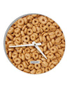 Breakfast Cereal All Over 10 InchRound Wall Clock All Over Print-Wall Clock-TooLoud-White-Davson Sales