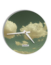 The Sky is Falling 10 InchRound Wall Clock All Over Print-Wall Clock-TooLoud-White-Davson Sales