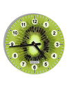 Kiwi Fruit 10 InchRound Wall Clock with Numbers All Over Print by TooLoud-Wall Clock-TooLoud-White-Davson Sales