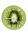 Kiwi Fruit 10 InchRound Wall Clock with Numbers All Over Print by TooLoud-Wall Clock-TooLoud-White-Davson Sales