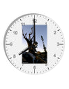 Colorado Mountain Scenery 10 InchRound Wall Clock with Numbers by TooLoud-Wall Clock-TooLoud-White-Davson Sales