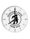 Mermaids Have More Fun 10 InchRound Wall Clock with Numbers-Wall Clock-TooLoud-White-Davson Sales