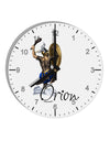 Orion Color Illustration 10 InchRound Wall Clock with Numbers-Wall Clock-TooLoud-White-Davson Sales