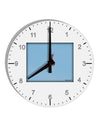 Soaring Peregrine 10 InchRound Wall Clock with Numbers-Wall Clock-TooLoud-White-Davson Sales