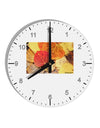 Colorado - Autumn 10 InchRound Wall Clock with Numbers-Wall Clock-TooLoud-White-Davson Sales