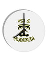 I'm A Trooper 10 InchRound Wall Clock-Wall Clock-TooLoud-White-Davson Sales