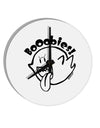 TooLoud Booobies 10 Inch Round Wall Clock-Wall Clock-TooLoud-Davson Sales