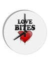 Love Bites 10 InchRound Wall Clock-Wall Clock-TooLoud-White-Davson Sales