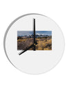 Mountain Forest Park 10 InchRound Wall Clock by TooLoud-Wall Clock-TooLoud-White-Davson Sales