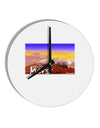 TooLoud Welcome to Mars 10 InchRound Wall Clock-Wall Clock-TooLoud-White-Davson Sales