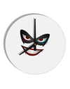 Lil Monster Mask 10 InchRound Wall Clock-Wall Clock-TooLoud-White-Davson Sales