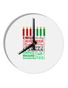 7 Principles Box 10 InchRound Wall Clock-Wall Clock-TooLoud-White-Davson Sales