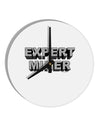 Expert Miner 10 InchRound Wall Clock-Wall Clock-TooLoud-White-Davson Sales