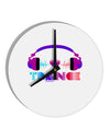 Heart Trance 10 InchRound Wall Clock-Wall Clock-TooLoud-White-Davson Sales