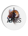 Majestic Aries Picture 10 InchRound Wall Clock-Wall Clock-TooLoud-White-Davson Sales