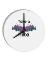 Take a Hike 8" Round Wall Clock-Wall Clock-TooLoud-Davson Sales