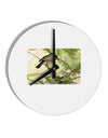 CO Chickadee 10 InchRound Wall Clock-Wall Clock-TooLoud-White-Davson Sales