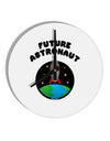 Future Astronaut Color 10 InchRound Wall Clock-Wall Clock-TooLoud-White-Davson Sales