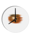 Hazy Moon 10 InchRound Wall Clock-Wall Clock-TooLoud-White-Davson Sales