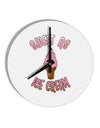 Cute Ice Cream Cone - Sweet As Ice Cream 10 InchRound Wall Clock-Wall Clock-TooLoud-White-Davson Sales