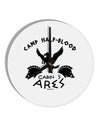 Camp Half Blood Cabin 5 Ares 10 InchRound Wall Clock by TooLoud-Wall Clock-TooLoud-White-Davson Sales