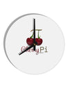 Cherry Pi 10 InchRound Wall Clock-Wall Clock-TooLoud-White-Davson Sales