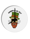 TooLoud Drinking By Me-Self 10 Inch Round Wall Clock-Wall Clock-TooLoud-Davson Sales