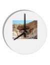 Montezuma Castle Arizona 10 InchRound Wall Clock-Wall Clock-TooLoud-White-Davson Sales