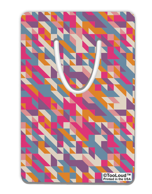Jagged Edge Mosaic AOP Aluminum Paper Clip Bookmark All Over Print-Bookmark-TooLoud-White-Davson Sales