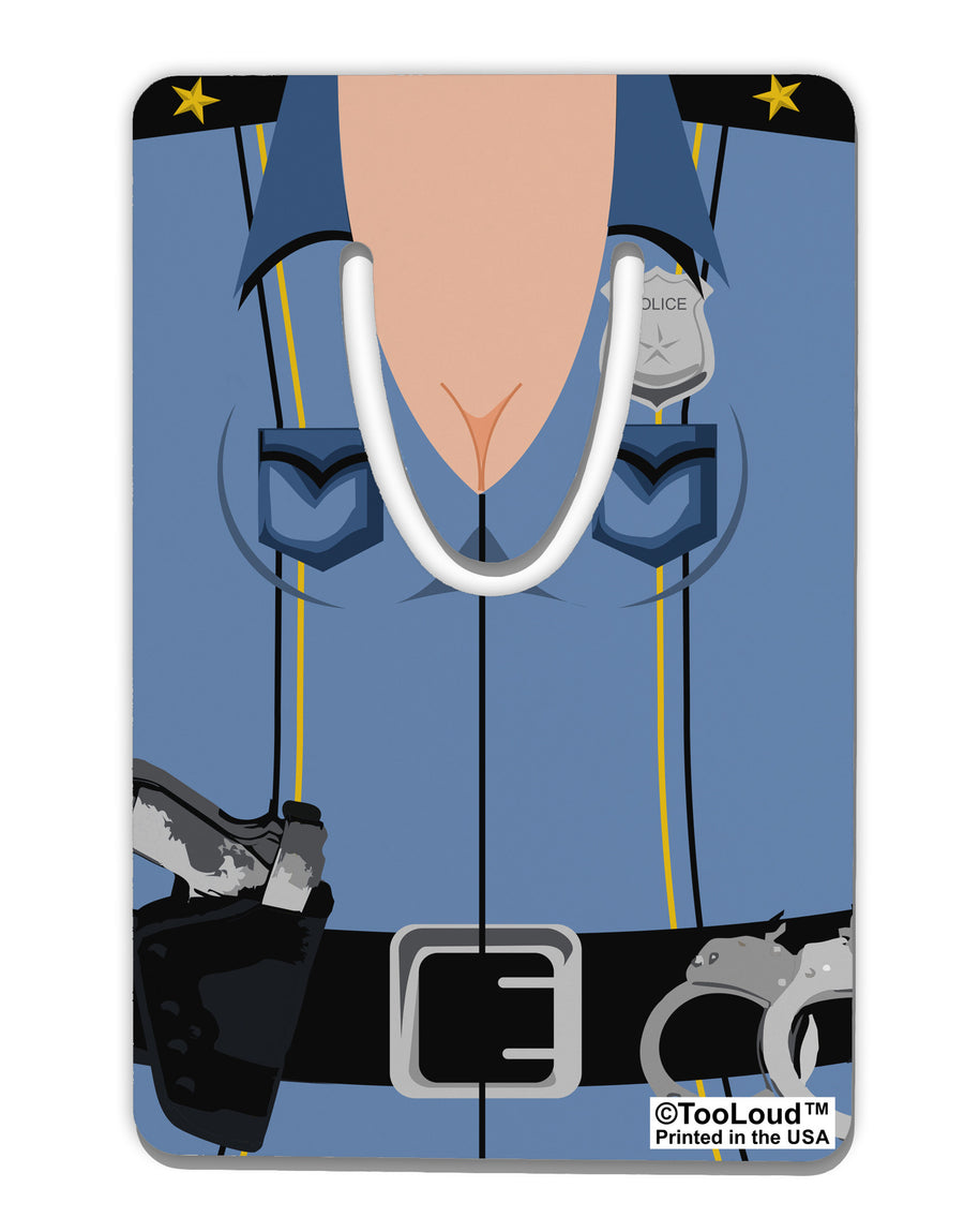 Sexy Cop AOP Aluminum Paper Clip Bookmark All Over Print-Bookmark-TooLoud-White-Davson Sales