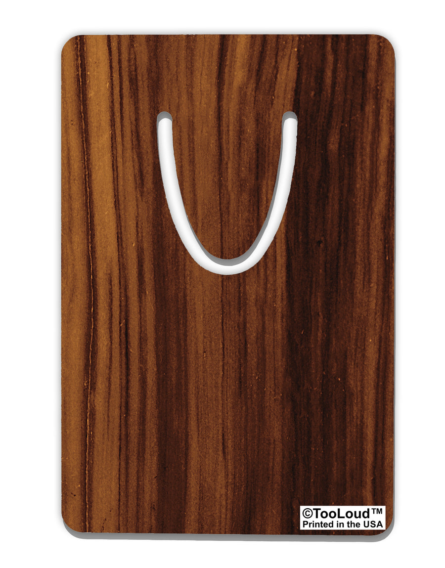 Medium Wood Look Aluminum Paper Clip Bookmark All Over Print by TooLoud-Bookmark-TooLoud-White-Davson Sales