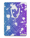 Splatter AOP - Blue Purple Aluminum Paper Clip Bookmark All Over Print-Bookmark-TooLoud-White-Davson Sales