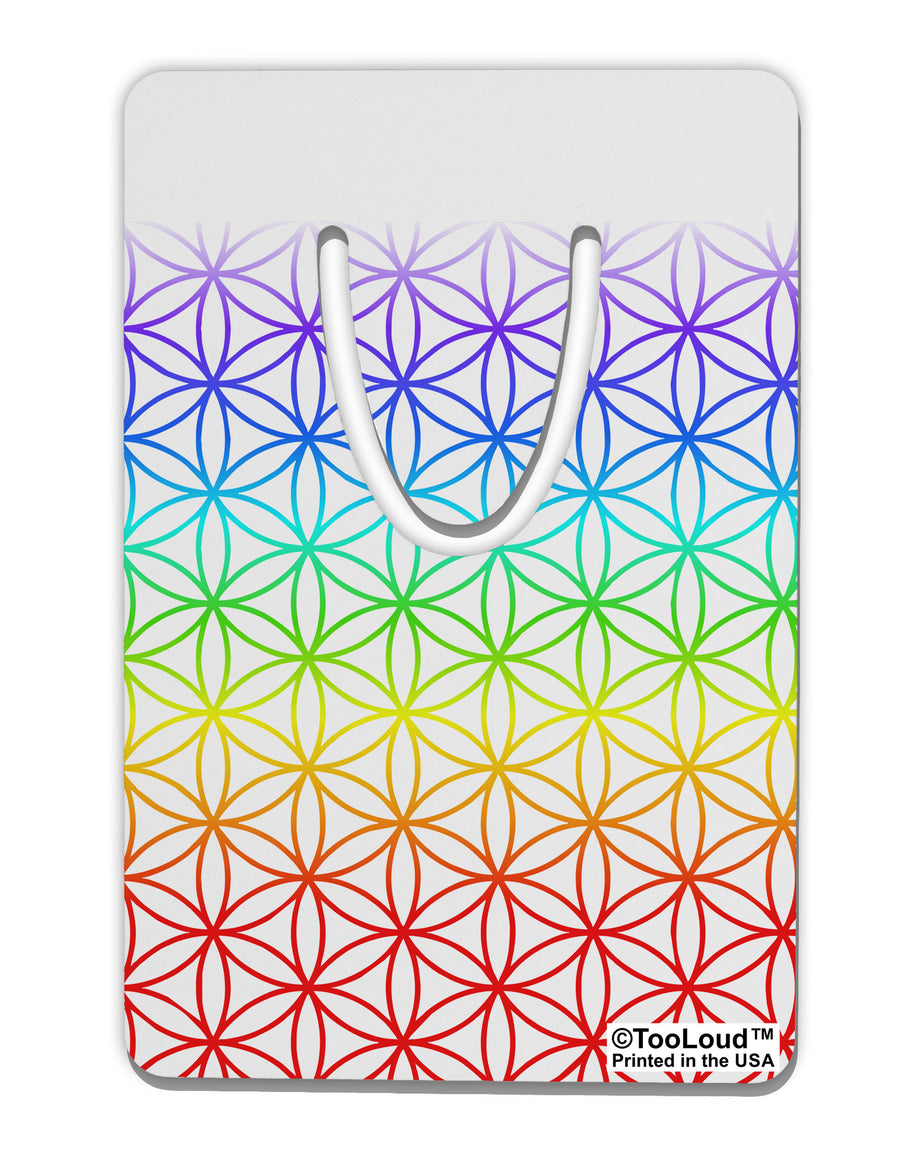 Chakra Flower of Life on White Aluminum Paper Clip Bookmark All Over Print-Bookmark-TooLoud-White-Davson Sales