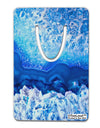 Blue Agate Geode Print Aluminum Paper Clip Bookmark All Over Print-Bookmark-TooLoud-White-Davson Sales