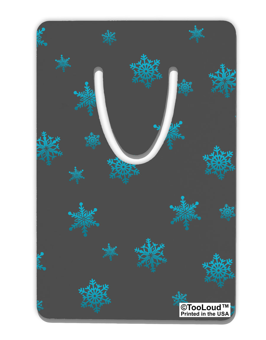 Snowflakes AOP Aluminum Paper Clip Bookmark All Over Print-Bookmark-TooLoud-White-Davson Sales