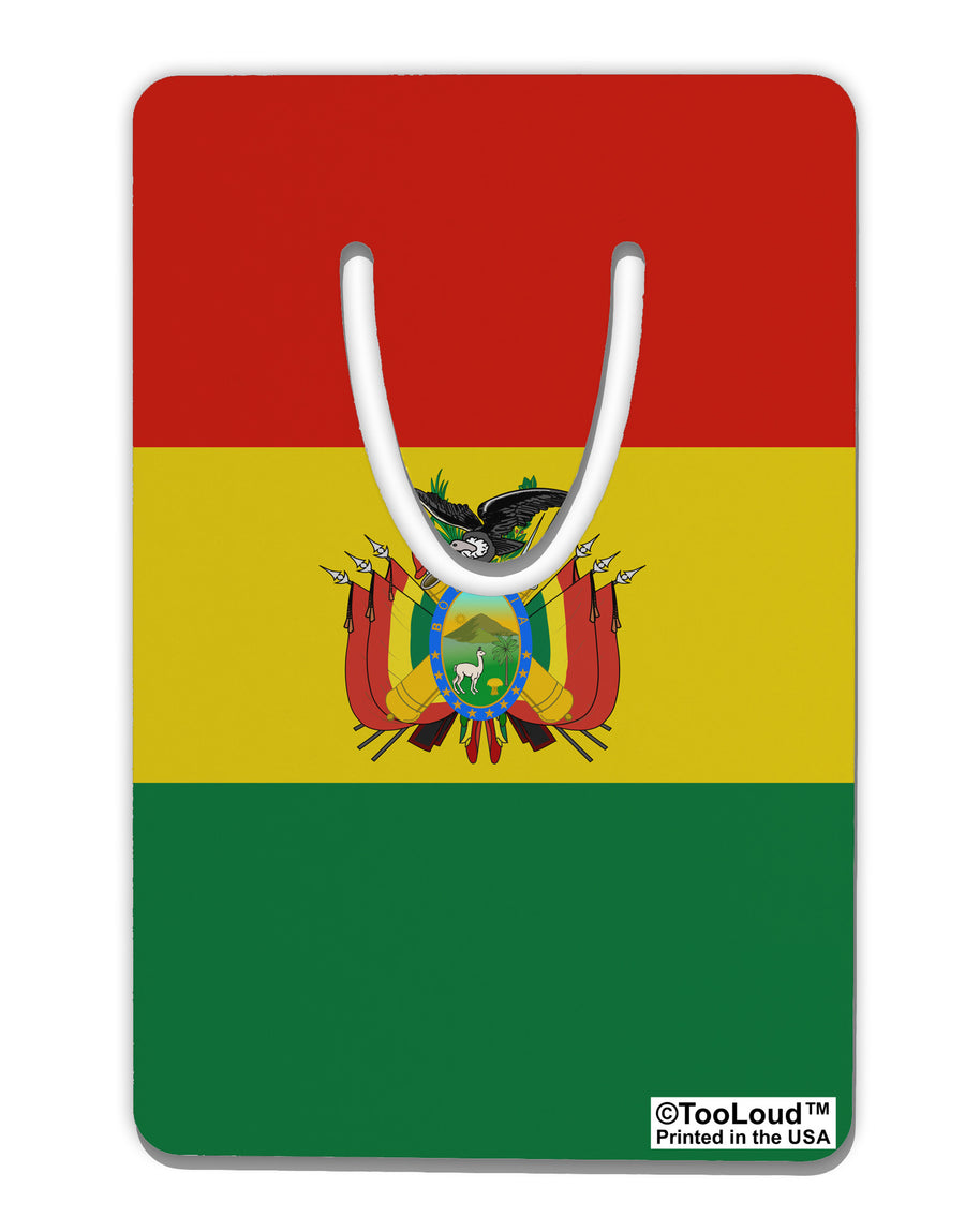 Bolivia Flag AOP Aluminum Paper Clip Bookmark All Over Print-Bookmark-TooLoud-White-Davson Sales