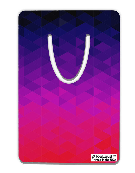Geometric Gradient AOP Aluminum Paper Clip Bookmark All Over Print by TooLoud-Bookmark-TooLoud-White-Davson Sales