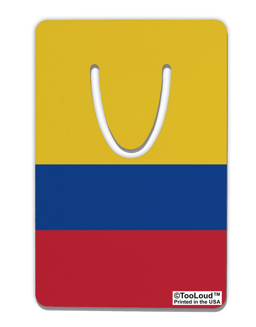 Colombia Flag AOP Aluminum Paper Clip Bookmark All Over Print-Bookmark-TooLoud-White-Davson Sales