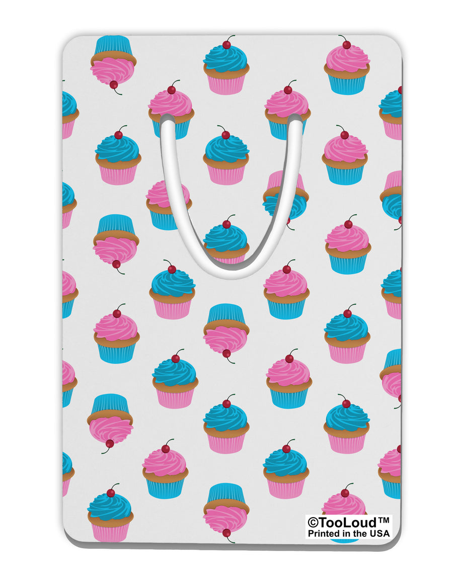 Cute Cupcakes AOP Aluminum Paper Clip Bookmark All Over Print-Bookmark-TooLoud-White-Davson Sales