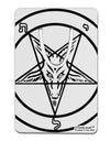 Official Sigil of Baphomet Aluminum Paper Clip Bookmark All Over Print-Bookmark-TooLoud-White-Davson Sales