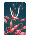 Bright Pink Painted Flamingos Aluminum Paper Clip Bookmark All Over Print-Bookmark-TooLoud-White-Davson Sales