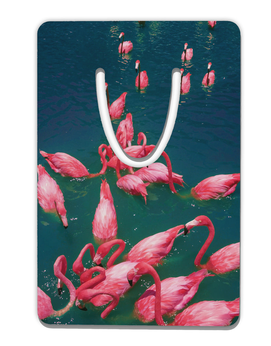 Bright Pink Painted Flamingos Aluminum Paper Clip Bookmark All Over Print-Bookmark-TooLoud-White-Davson Sales