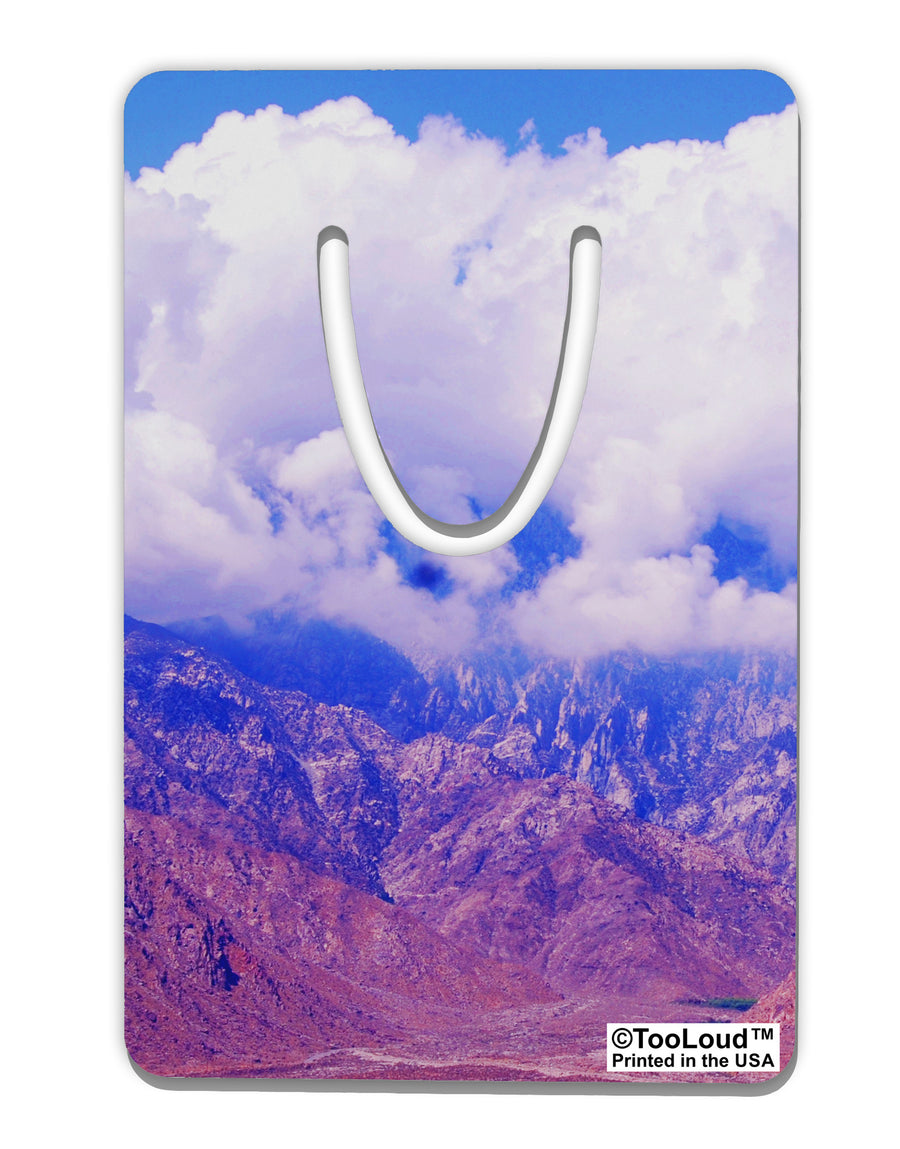 California Mountainscape Aluminum Paper Clip Bookmark All Over Print-Bookmark-TooLoud-White-Davson Sales