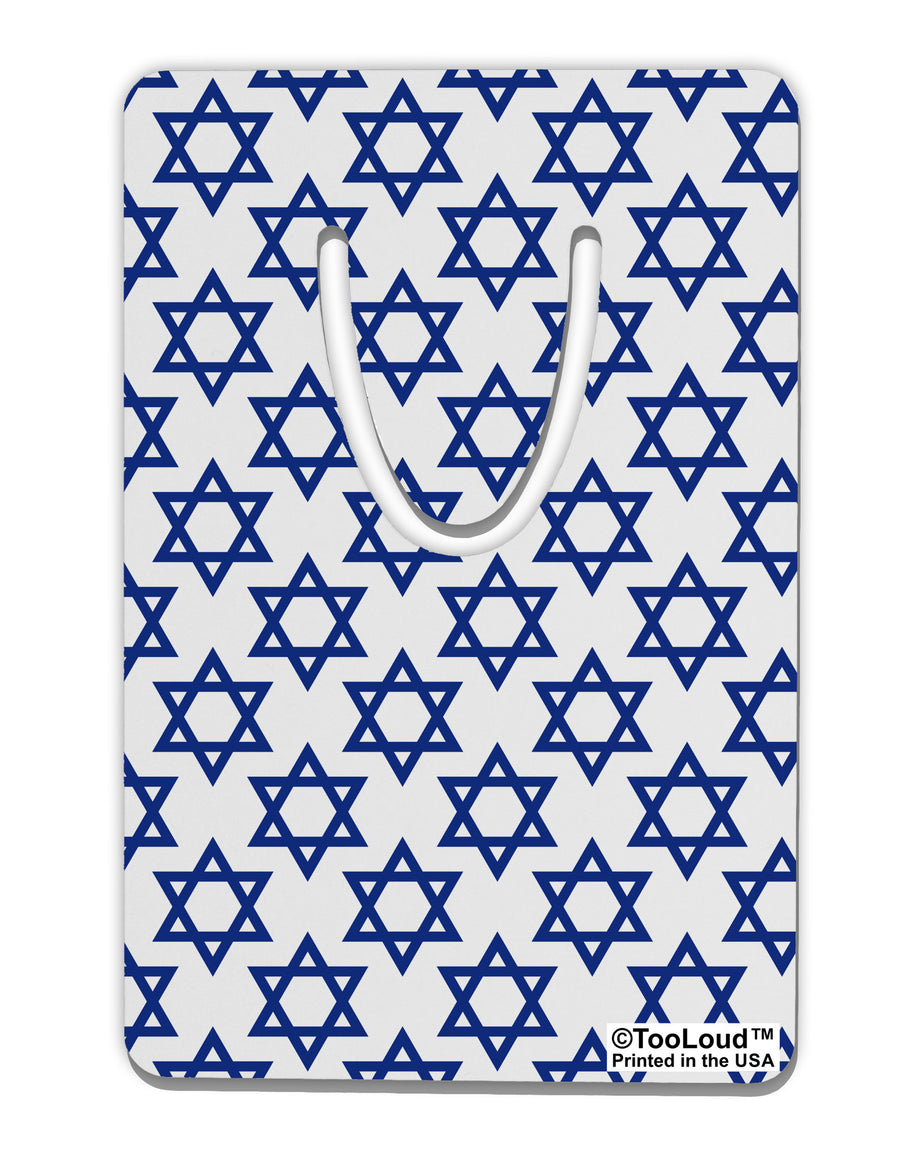 Stars of David Jewish Aluminum Paper Clip Bookmark All Over Print by TooLoud-Bookmark-TooLoud-White-Davson Sales