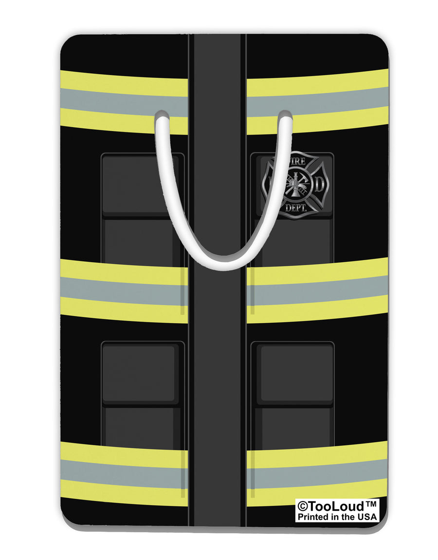 Firefighter Black AOP Aluminum Paper Clip Bookmark All Over Print-Bookmark-TooLoud-White-Davson Sales