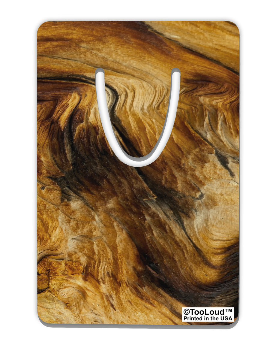 TooLoud Wood Texture AOP Aluminum Paper Clip Bookmark All Over Print-Bookmark-TooLoud-White-Davson Sales