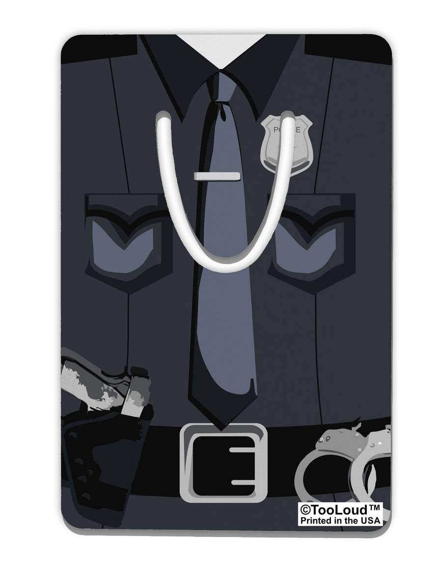 Police Costume AOP Aluminum Paper Clip Bookmark All Over Print-Bookmark-TooLoud-White-Davson Sales